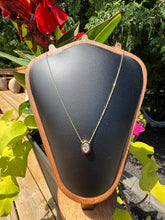 Load image into Gallery viewer, #890 - 1.15 Carat Oval Diamond Pendant / Chain Set 16-18”
