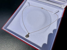 Load image into Gallery viewer, #807 - 1/2 Carat Diamond Cluster Pendant &amp; 10k Chain. 18”
