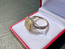 Load image into Gallery viewer, #683 - 14k Yellow Gold, 1.00 Carat Yellow &amp; White Diamond Ring, Size 6
