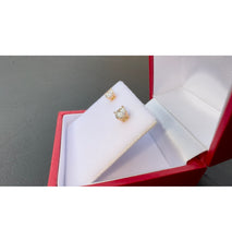 Load image into Gallery viewer, #565 - .60 Carat TW - VS Diamond Screwback Studs - 14kt Yellow Gold
