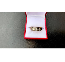 Load image into Gallery viewer, #572 - 14kt White Gold, Custom .52 Carat Princess Cut Diamond Band, Size 10

