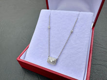 Load image into Gallery viewer, #622 - 14kt White Gold, Diamond Pendant &amp; Chain. Adjustable
