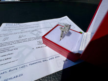 Load image into Gallery viewer, #869 - 14kt White Gold EFFY Diamond Panther Ring, Size 7
