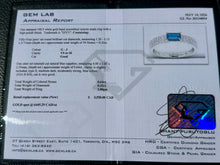 Load image into Gallery viewer, #858 - 14kt White Gold EFFY Diamond / Sapphire Ring Size 7
