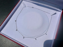 Load image into Gallery viewer, #850 - 14kt White Gold, 1/4ct Diamond Necklace 16-18”
