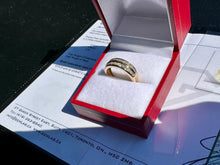 Load image into Gallery viewer, #803 - 14kt Yellow Gold, .91ct Princess Cut Diamond Band, Size 5
