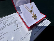 Load image into Gallery viewer, #792 - EFFY 14kt Yellow Gold, Amethyst, Diamond Turtle Pendant 16-18" Necklace
