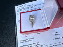 Load image into Gallery viewer, #746 - 1.18ct Diamond Engagement Ring, 14kt White Gold, Size 5
