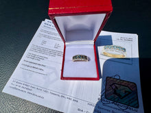 Load image into Gallery viewer, #873 - 14kt Yellow Gold, Alexandrite &amp; Diamond Band Size 6
