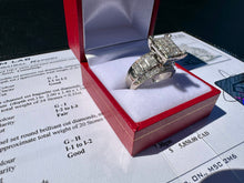 Load image into Gallery viewer, #820 - 10kt White Gold, 2.03 Carat Diamond Ring, Size 7.5
