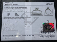 Load image into Gallery viewer, #560 - 1.16ct Centre Diamond, VVS2. Engagement Ring, Size 6

