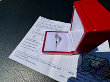 Load image into Gallery viewer, #876 - 14kt White Gold, .91 Carat Diamond Cushion Cut Engagement Ring, Size 5 3/4

