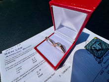Load image into Gallery viewer, #633 - 1.02 Carat VS Diamond Wedding Set, Rose Gold Size 5
