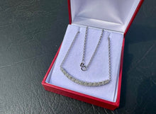 Load image into Gallery viewer, #638 - 14kt White Gold, .35 Carat Diamond Pendant / 20” Necklace
