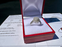 Load image into Gallery viewer, #831 - 14kt White Gold, 1/2 Carat Natural Diamond Ring, Size 7
