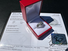 Load image into Gallery viewer, #844 - .925 Sterling, 1/2 Carat Diamond Ring, Size 7
