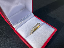 Load image into Gallery viewer, #579 - 10kt White Gold, .15ct Diamond Band - Size 7 1/4
