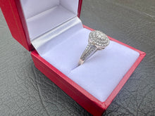 Load image into Gallery viewer, #588 - 14kt Yellow Gold, .45 Carat Oval Diamond Ring, Size 7
