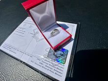 Load image into Gallery viewer, #780 - .925 Sterling 1/3 Carat Diamond Ring, Size 6

