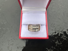 Load image into Gallery viewer, #569 - 18kt White Gold, 1.25ct Princess Cut Diamond Band, Size 9
