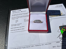 Load image into Gallery viewer, #834 - 14kt Yellow Gold, Oval Diamond Band Size 7

