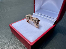 Load image into Gallery viewer, #687 - 14kt Rose Gold, Diamond “Effy” Panther Ring Size 7
