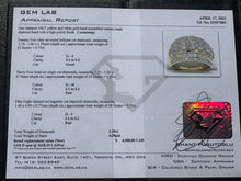 Load image into Gallery viewer, #595 - 14kt Yellow &amp; White Gold, 1.35 Carat Diamond Band, Size 6
