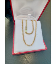 Load image into Gallery viewer, #568 - 10k Yellow Gold, 24” Diamond Cut Franco Chain
