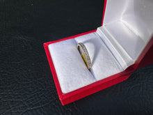 Load image into Gallery viewer, #579 - 10kt White Gold, .15ct Diamond Band - Size 7 1/4
