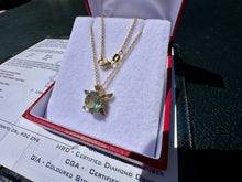 Load image into Gallery viewer, #792 - EFFY 14kt Yellow Gold, Amethyst, Diamond Turtle Pendant 16-18" Necklace
