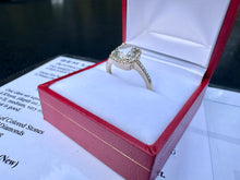 Load image into Gallery viewer, #765 - 14k Yellow Gold, Peridot &amp; Diamond Ring, Size 6 1/2
