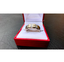Load image into Gallery viewer, #572 - 14kt White Gold, Custom .52 Carat Princess Cut Diamond Band, Size 10
