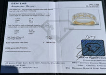 Load image into Gallery viewer, #839 - 14kt Yellow Gold, .39 Carat Diamond Band, Size 7
