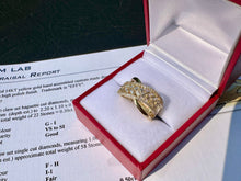 Load image into Gallery viewer, #637 - 14kt Yellow Gold, EFFY 1/2 Carat Diamond Ring, Size 5

