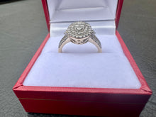 Load image into Gallery viewer, #588 - 14kt Yellow Gold, .45 Carat Oval Diamond Ring, Size 7
