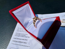 Load image into Gallery viewer, #870 - 14kt Rose Gold EFFY Panther Diamond Ring Size 7
