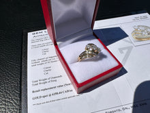 Load image into Gallery viewer, #830 - 10kt Yellow Gold, .86 CTW Custom Diamond Ring, Size 7
