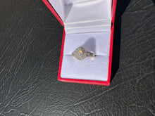 Load image into Gallery viewer, #588 - 14kt Yellow Gold, .45 Carat Oval Diamond Ring, Size 7
