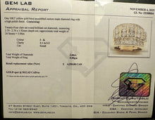 Load image into Gallery viewer, #762 - 3.00 Carat BOSS Diamond Ring, 10k Yellow Gold, Size 10
