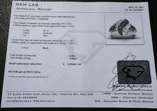 Load image into Gallery viewer, #661 - 1/2 Carat White &amp; Black Diamond Ring, .925 Size 6 1/4
