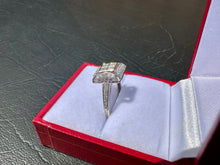 Load image into Gallery viewer, #704 - 14k White &amp; Yellow Gold, .80CT Diamond Ring, Size 7
