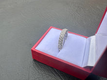 Load image into Gallery viewer, #581 - 14kt White Gold, Pave’ 1.01 Carat Diamond Band, Size 7
