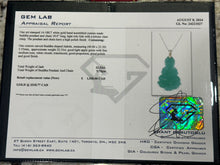 Load image into Gallery viewer, #539 - 14-18kt White Gold, Natural Jadeite Carved Buddha Pendant &amp; Necklace
