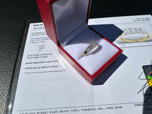 Load image into Gallery viewer, #834 - 14kt Yellow Gold, Oval Diamond Band Size 7
