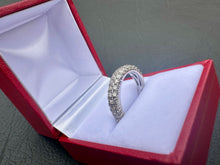 Load image into Gallery viewer, #581 - 14kt White Gold, Pave’ 1.01 Carat Diamond Band, Size 7
