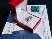 Load image into Gallery viewer, #803 - 14kt Yellow Gold, .91ct Princess Cut Diamond Band, Size 5
