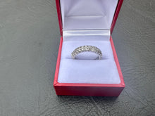 Load image into Gallery viewer, #581 - 14kt White Gold, Pave’ 1.01 Carat Diamond Band, Size 7

