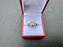 Load image into Gallery viewer, #624 - 14kt White Gold, 1/2 Carat Engagement Ring, Size 7
