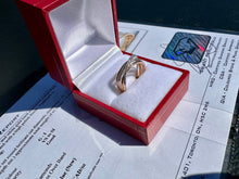 Load image into Gallery viewer, #827 - 18kt Rose Gold, Effy Diamond Ring, Size 7
