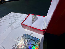 Load image into Gallery viewer, #780 - .925 Sterling 1/3 Carat Diamond Ring, Size 6
